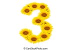 number-3-sunflower-isolate-on-white-background-drawing_csp8002684.jpg